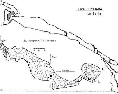 Topografía de TROBADA, COVA (3 de 3)