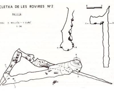 Topografía de ROVIRES Nº 2, ESCLETXA DE LES (1 de 1)