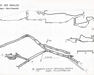 Topographie de GRALLES, REC SES (1 sur 2)