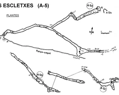 Topographie de ESCLETXES, LES (1 sur 1)
