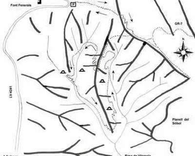 Topografia de ENCANTATS DE VILAMALA, COVA DELS (1 de 2)