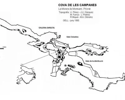 Topografia de CAMPANES, COVA DE LES (1 de 3)