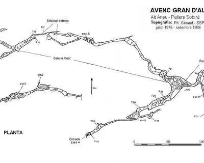 Topografia de AULÀ, AVENC GRAN D' (1 de 1)