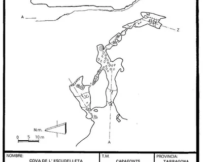 Topographie de GRÈVOL, COVA DEL (1 sur 2)