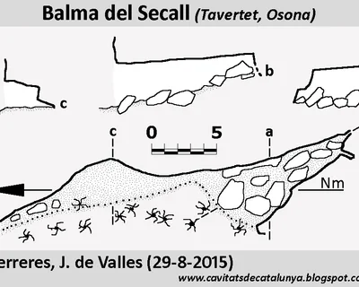 Topografía de SECALL, BALMA DEL (1 de 2)