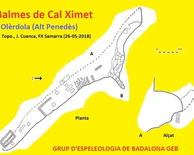 Survey of VALL, COVES DE LA (3 of 3)