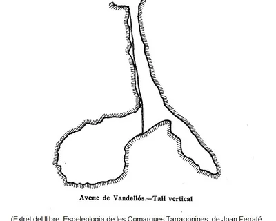 Topografía de VANDELLÒS, AVENC DE (1 de 1)