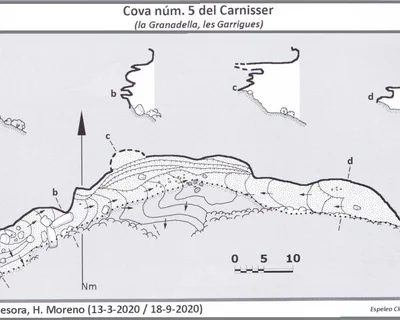 Topografia de CARNISSER, COVES DEL  (5 de 7)