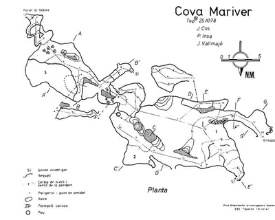 Topographie de MARIVER DE MARTÍS, COVA DE (2 sur 5)