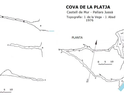 Topographie de PLATJA, COVA DE LA (1 sur 1)