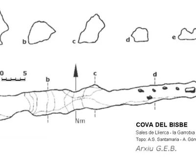 Topografia de BISBE, COVA DEL (1 de 2)