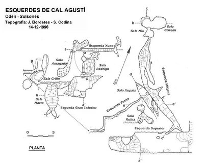 Topografia de CAL AGUSTÍ, ESQUERDES DE (1 de 1)