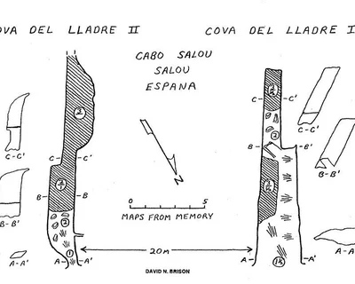 Topografía de LLADRE, COVES DEL (1 de 1)