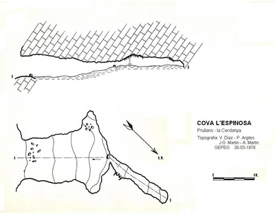 Survey of ESPINOSA, COVA DE L' (1 of 1)