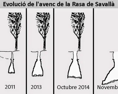 Topografia de RASA DE SAVALLÀ, AVENC DE LA (1 de 1)