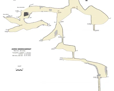 Topografia de DESENCADENAT, AVENC (1 de 1)