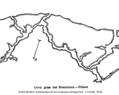 Topografia de BONRETORN, COVA GRAN DEL (1 de 1)