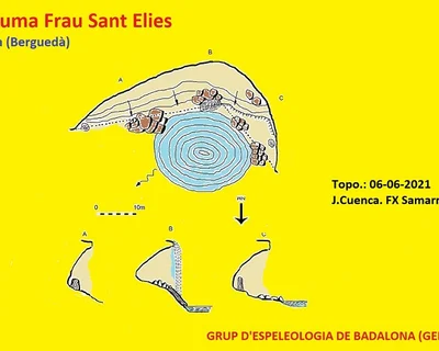 Topografia de FRAU DE SANT ELIES, BAUMA DE LA (1 de 1)