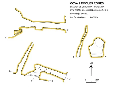 Survey of ROQUES ROGES, COVA Nº1 DE (1 of 1)