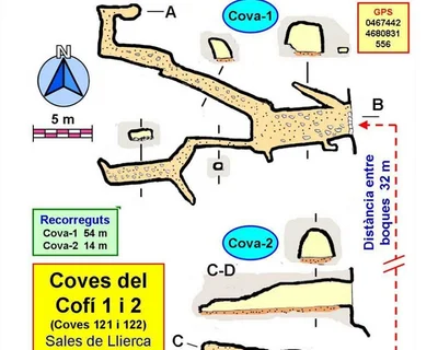 Topografia de COFÍ, COVA 1 DEL (1 de 1)