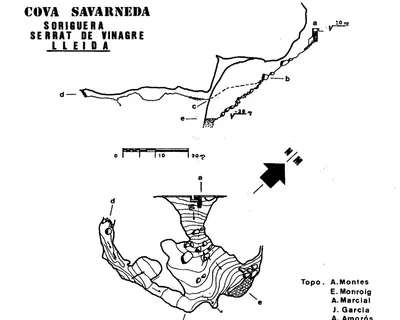 Topografia de SAVARNEDA, COVA (1 de 1)