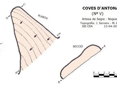 Topografia de ANTONA, COVES D' (3 de 3)
