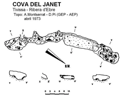 Topografía de JANET, COVA DEL (2 de 2)