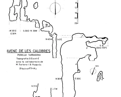 Topographie de CALOBRES, AVENC DE LES (2 sur 3)