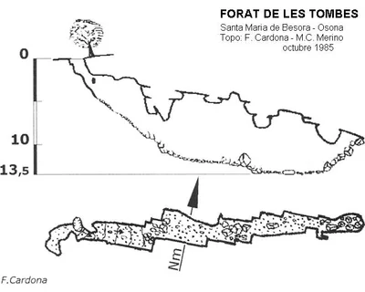 Topografia de TOMBES, FORAT DE LES (2 de 3)