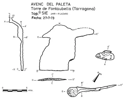 Topographie de XALET, AVENC DEL (1 sur 1)