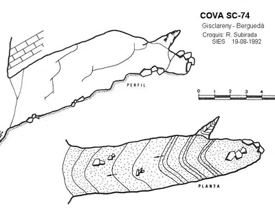 Topografía de SC-74, COVA (1 de 1)