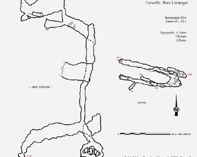 Topografia de ESCALFOR, AVENC DE L' (1 de 2)