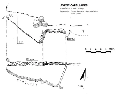 Topografía de CAPELLADES, AVENC (1 de 1)