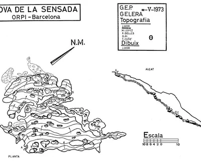 Survey of CENSADA NOVA, COVA DE LA (4 of 4)