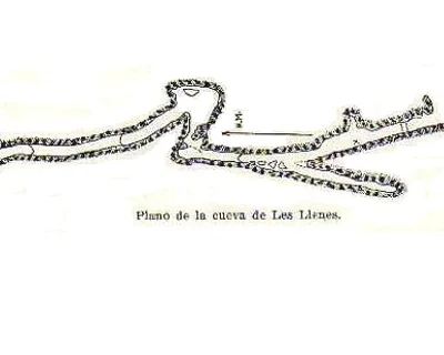 Topografia de LLENES, COVA DE LES (2 de 2)