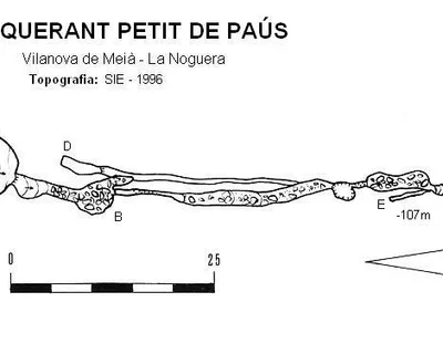 Topografia de PAÚS,  QUERANT PETIT DE (1 de 1)