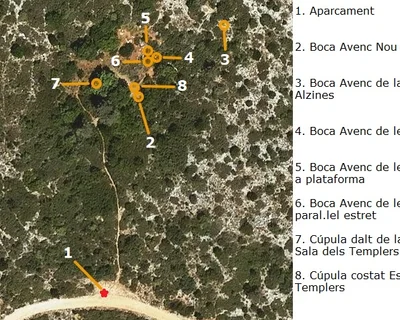 Topographie de ALZINES, AVENC DE LES (2 sur 7)