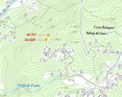 Topografía de MAL PAS, COVA DEL (1 de 1)