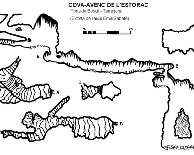 Topografia de ESTORAC, COVA-AVENC DE L' (1 de 1)