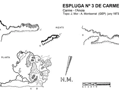 Topografia de POU, COVA DEL (2 de 2)