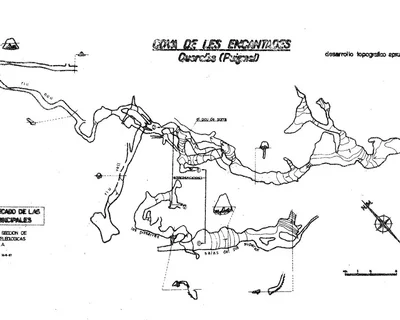 Topografía de ENCANTADES, COVA DE LES (1 de 1)