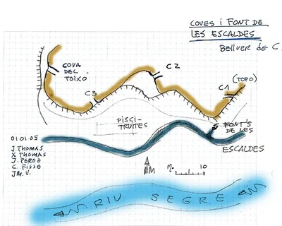 Survey of ESCALDES, COVA C-3 DE LES (1 of 1)