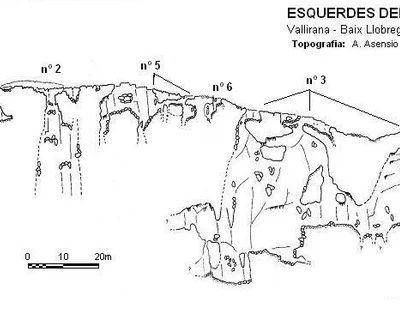 Topografía de MAS DE LES FONTS, ESQUERDA Nº 3 DEL (1 de 4)