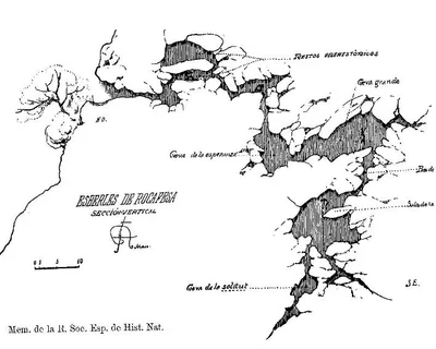 Topografía de ROCAFESA, COVA DE (2 de 3)