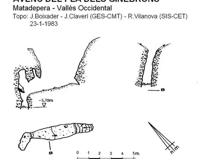 Topografía de PLA DELS GINEBRONS, AVENC DEL (1 de 1)