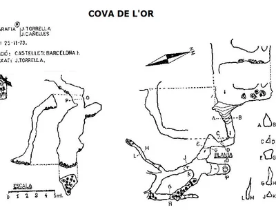 Topographie de OR, COVA DE L' (2 sur 2)
