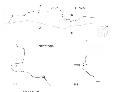 Survey of ERMITES DE LA PIETAT, ABRICS D' (5 of 6)