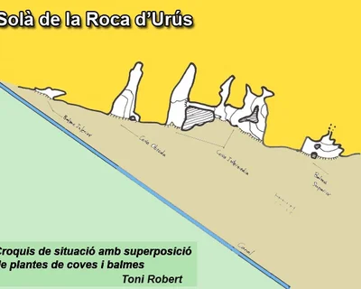 Topographie de ROCA D'URÚS, COVA INTERMÈDIA DE LA (1 sur 1)