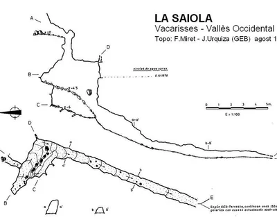 Topographie de SAIOLA, LA (2 sur 3)