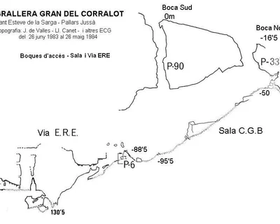 Topographie de CORRALOT, GRALLERA GRAN DEL (4 sur 12)